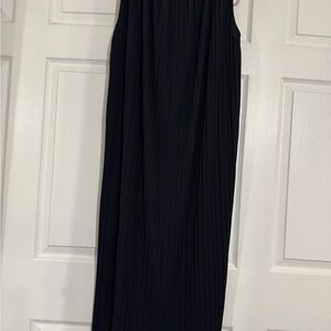 MaxMara Leisure Black Pleated Dress